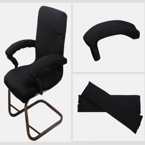 1 par estiramiento Spandex apoyabrazos desmontable poliéster ordenador silla cubierta apoyabrazos codo brazo cubierta ali-57199550